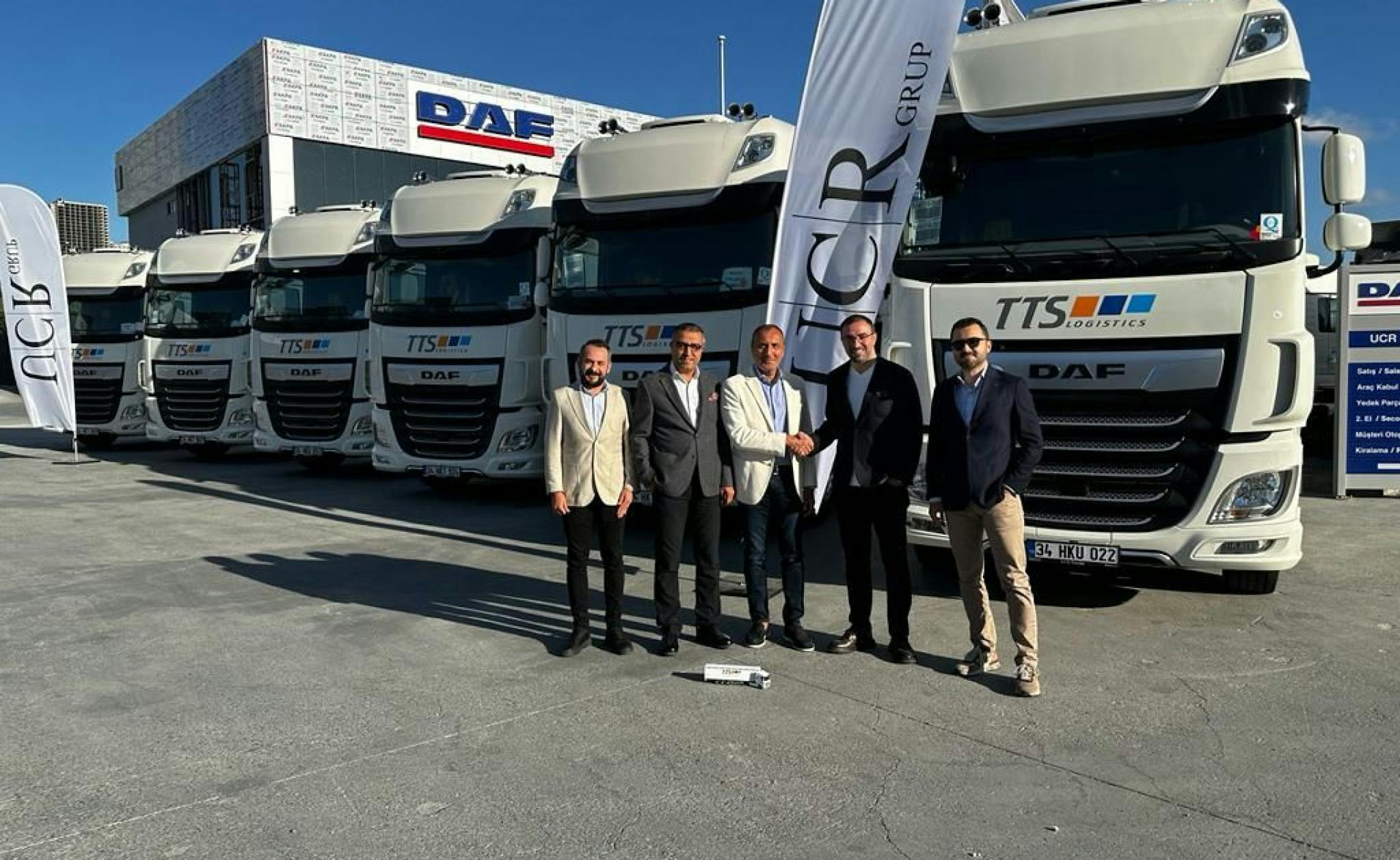 7 yeni DAF Trucks Turkey XF 480 SSC FT E6 model çekiciyi teslim aldık!